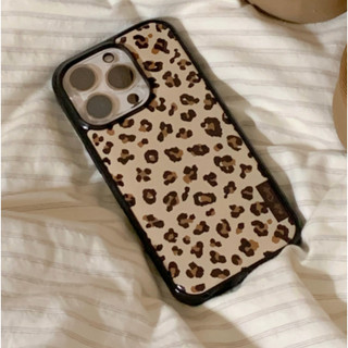 Lily Daily - Vỏ cản da báo (epoxy, magsafe) tương thích cho iphone galaxy / bts V