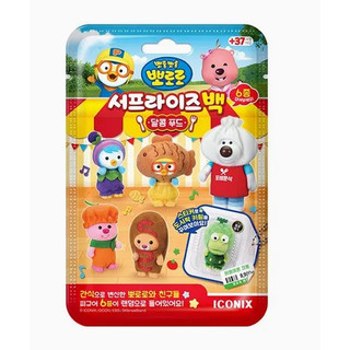 2025 Pororo và những người bạn Túi bất ngờ Flocking Hình Chủ đề thực phẩm Season2