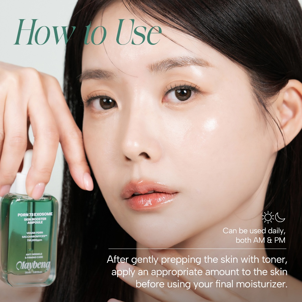 [Maybena] Bộ kem PDRN Ampoule +, Vegan PDRN Complex 730.000ppm (Chống nhăn, đàn hồi, rạng rỡ)