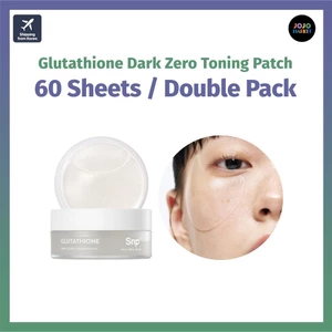 SNP Glutathione Dark Zero Toning Patch 60 tờ / Gói đôi (60 + 60 tờ) / Vận chuyển từ Hàn Quốc