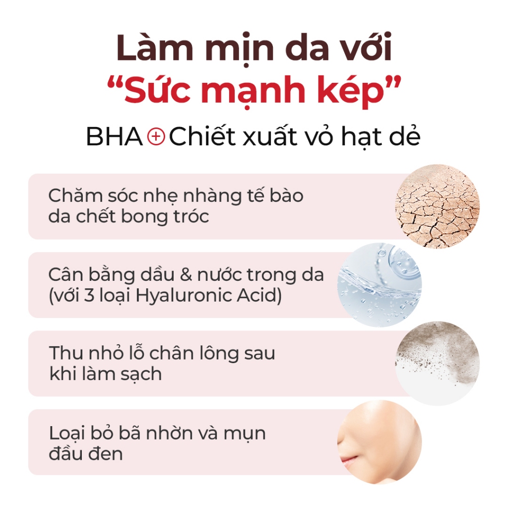 ISNTREE Dung Dịch BHA 2% Vỏ Hạt Dẻ 100ml