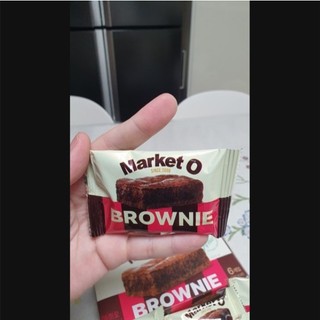 [Market O] Real Brownie 120g (20g x 6ea) Đồ ăn nhẹ / Bánh quy Hàn Quốc / Đồ ăn nhẹ phổ biến cho trẻ em Hàn Quốc