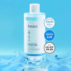 AMNI Pure Moisture Soothing Toner 300ml Hydrating Facial Toner để chăm sóc da hàng ngày