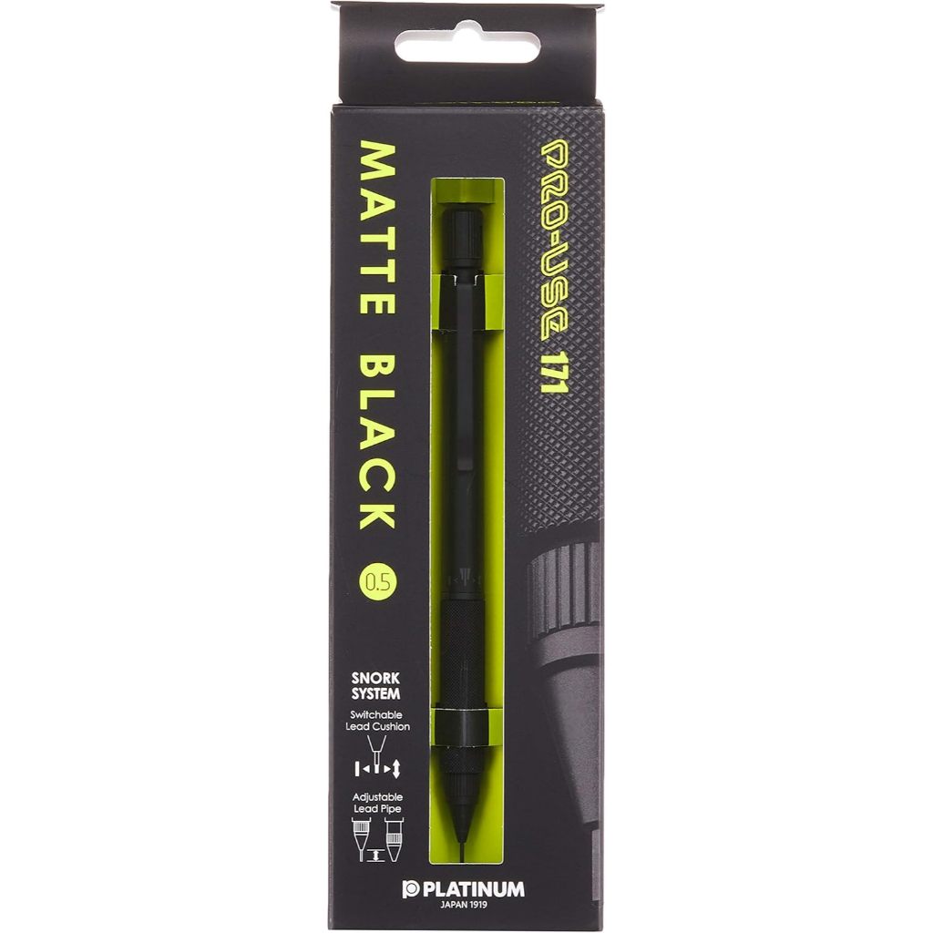 Platinum Pro-Use 171 But Chi Ky Thuat MSDA-2500/0.3mm 0.5mm Matt Den/Than Kim Loai/Nhat Ban