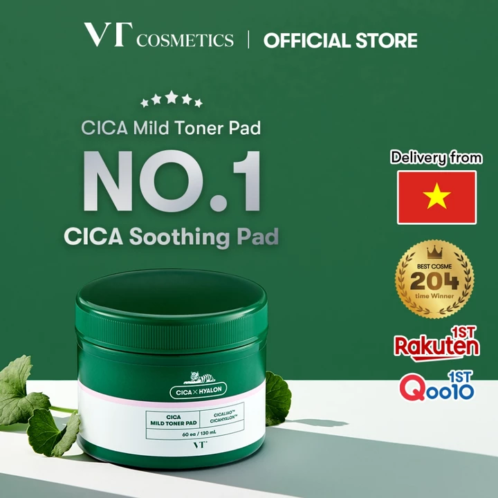 Lightweight Soothing Toner BHA Pad Cica – 2