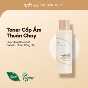 ISNTREE [MỚI] Istree Yam Root Vegan Barrier Milky Toner 200ml | Mực tăng cường độ ẩm và độ ẩm sâu
