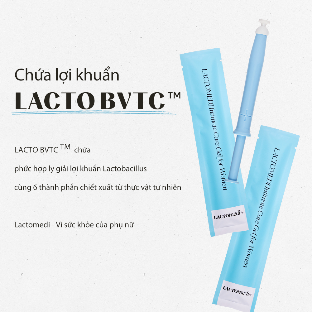 [Lactomedi Official] INTIMATE CARE GEL PHỤ KHOA | 1 Hộp x 5 tuýp | BÚT THẦN CHO VÙNG KÍN | GEL LỢI KHUẨN