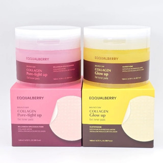 [EQQUALBERRY] Miếng lót mực Gel Collagen Pore-Tight Up / Glow Up 140ml / 60 miếng