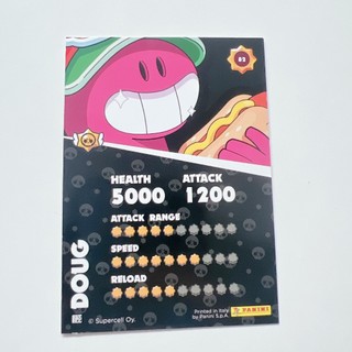 [Xác thực] Thẻ giao dịch chính thức Panini Brawl Stars Multi Pack [8 gói + 2 bộ thẻ giới hạn]