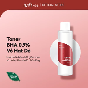 ISNTREE Dung Dịch BHA 0.9% Vỏ Hạt Dẻ 200ml