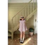 🩶 ĐẦM BABYDOLL CỔ SEN SỌC NHÍ – NÀNG THƠ HÀN QUỐC DỄ THƯƠNG 🩶