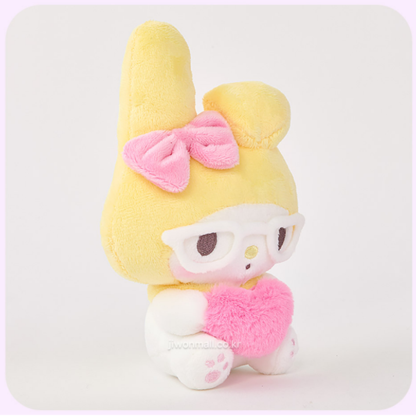 [SANRIO] Túi búp bê kỷ niệm 50 năm quyến rũ 13cm (Hồng / Dâu / Trắng / Tốt nghiệp / Vàng / Xám)