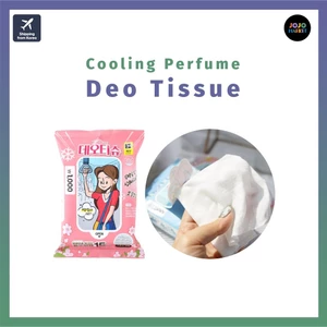 Nước hoa làm mát Deo Tissue 15 tờ (Xà phòng / Hoa) / Vận chuyển từ Hàn Quốc
