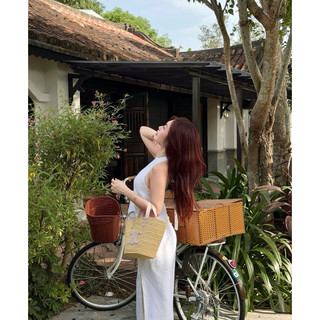 𝘿𝙊𝙇𝙇 𝙎𝙀𝙏 - Set Linen TƯNG PRE Áo và Chân Váy Phối Ren