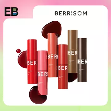 Gói xăm môi BERRISOM 4 màu + Dầu môi Glam + Gói xăm hình lông mày
