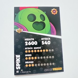 [Xác thực] Thẻ giao dịch chính thức Panini Brawl Stars Multi Pack [8 gói + 2 bộ thẻ giới hạn]