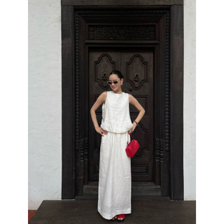 𝘽𝙊 𝙏𝙊𝙋 - Áo Linen Sát Nách phom Bí