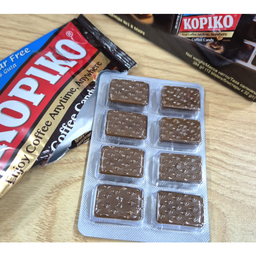 [KOPIKO] Gói kẹo cà phê 1 vỉ (8 cái) Kẹo cà phê Kdrama chính hãng / SugarFree
