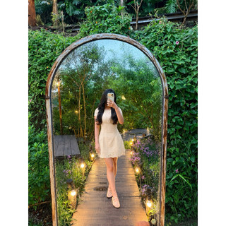 𝙎𝙐𝙉𝙉 𝘿𝙍𝙀𝙎𝙎 - Đầm Thô Thêu Ôm Eo
