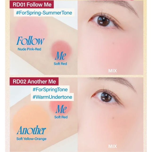 [fwee] Mellow Dual Blush 7.2g