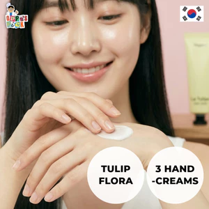 Combo 3 Tuýp Kem Dưỡng Da Tay Vegan I Le Mien Hand Cream La Tulip 50g | Dịu Nhẹ