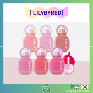 [Lilybyred] Balming Dewy Tint Son Bóng Tint Trang Điểm Hàn Quốc 6g 6 Màu