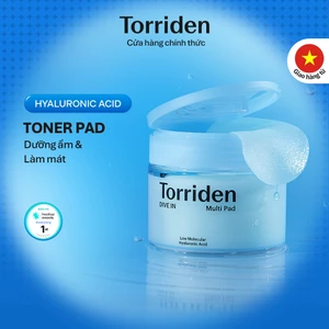 Pad đa năng DIVE IN chứa Hyaluronic Acid, 80 miếng, Toner Pad