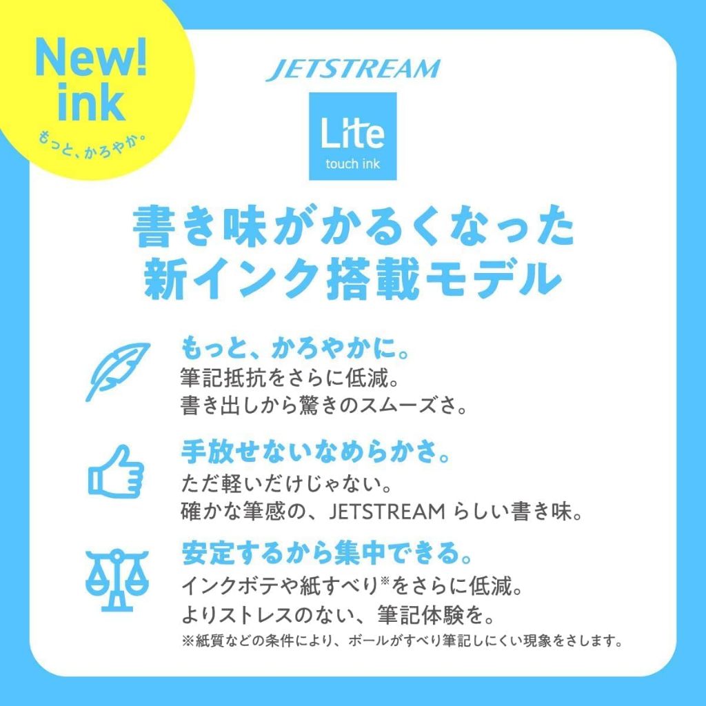 Uni Jetstream 4&1 Lite Touch Ink Multi Pen 0.5mm/Bút đa năng siêu trơn/5-in-1/Made in Japan