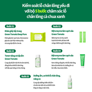 [SUNGBOON EDITOR] Bộ kit dưỡng da Green Tomato Travel Kit