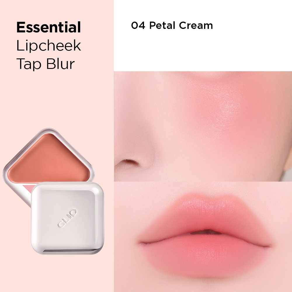 [CLIO - MÀU MỚI] Môi & Má Hồng Mịn Lì Blur ESSENTIAL LIPCHEEK TAP BLUR - 4.5g
