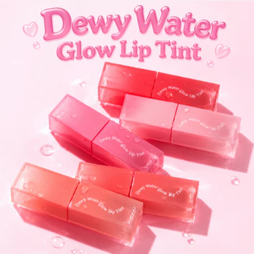 MacQueen New York Dewy Water Glow Lip Tint 3.5g Nước Bóng Tint Dưỡng Ẩm Son Tint Trang Điểm Hàn Quốc