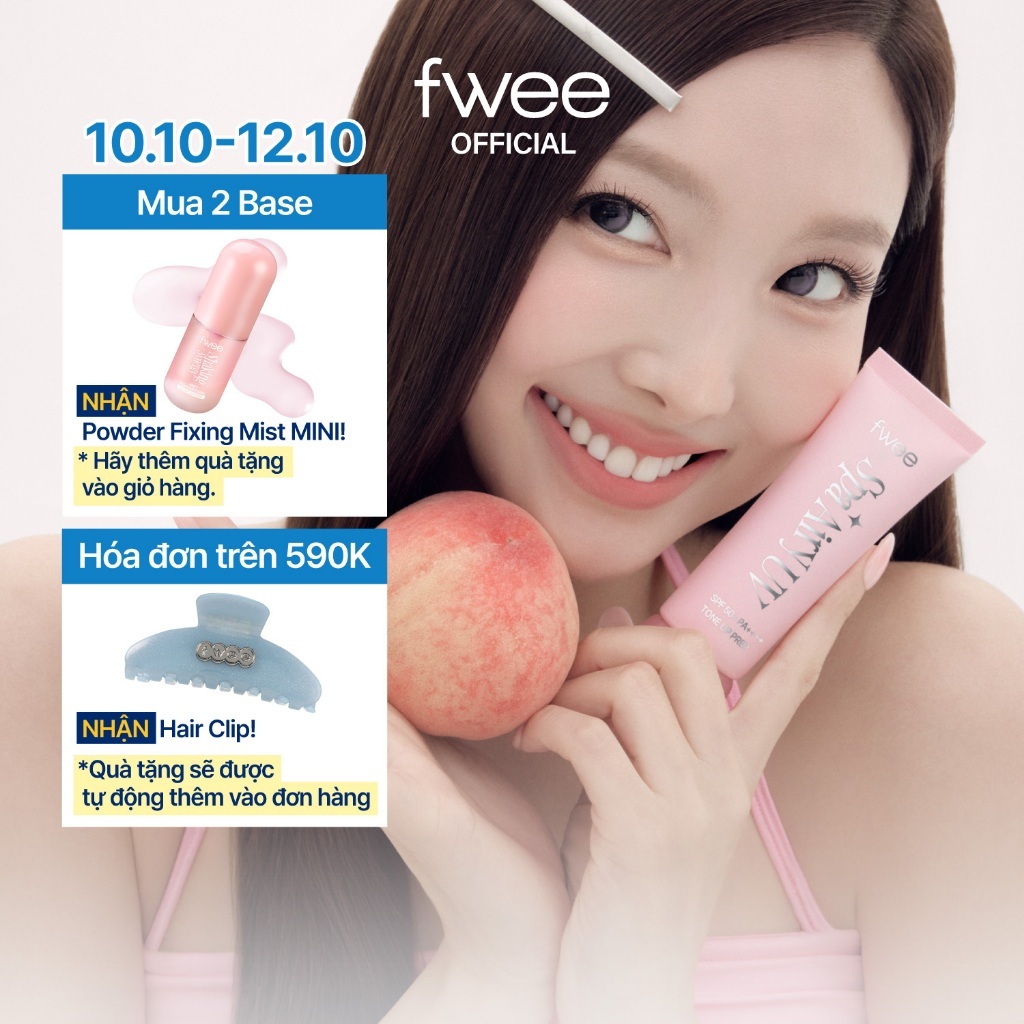 [fwee] Spa Airy UV Tone Up Base (35ml) (Add-on Gift)