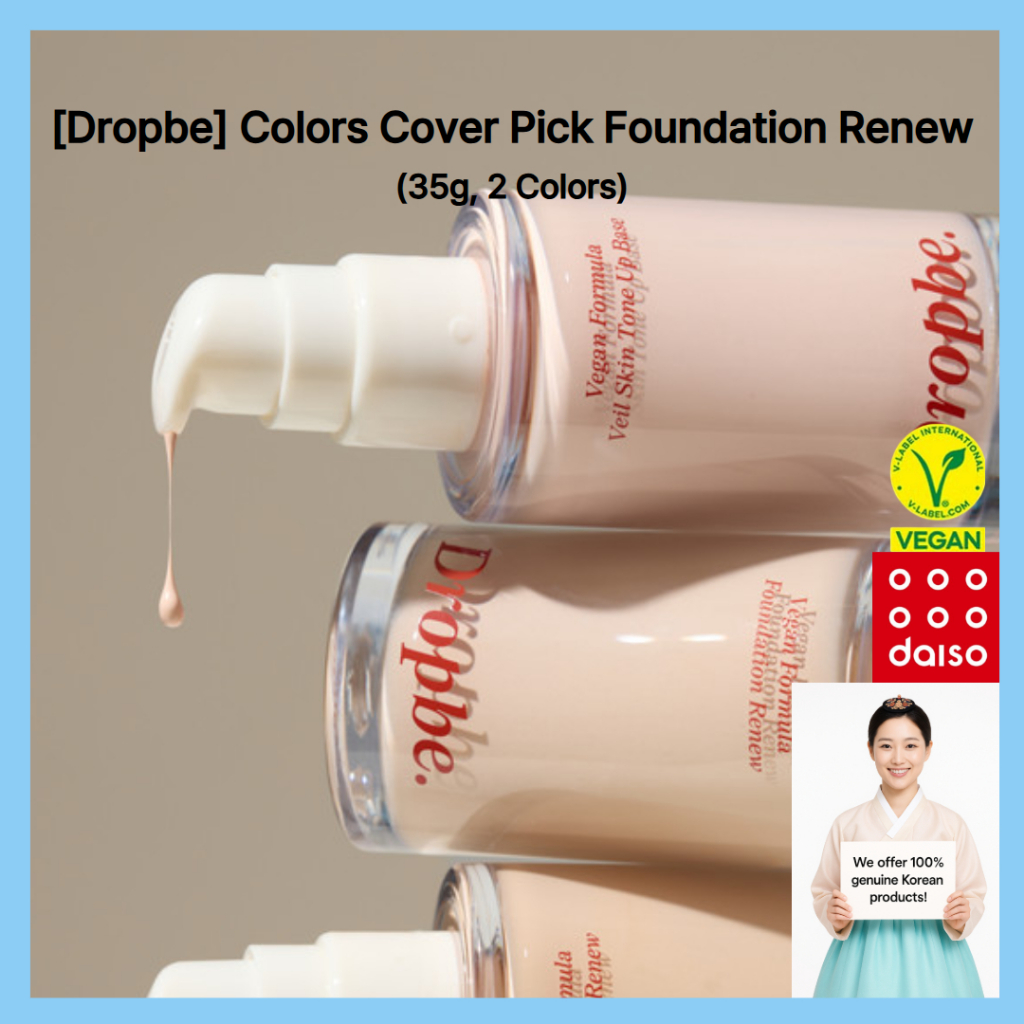 🇰🇷 [Dropbe] Colors Cover Pick Foundation Renew, 35g (2 Màu) | Shopee ...