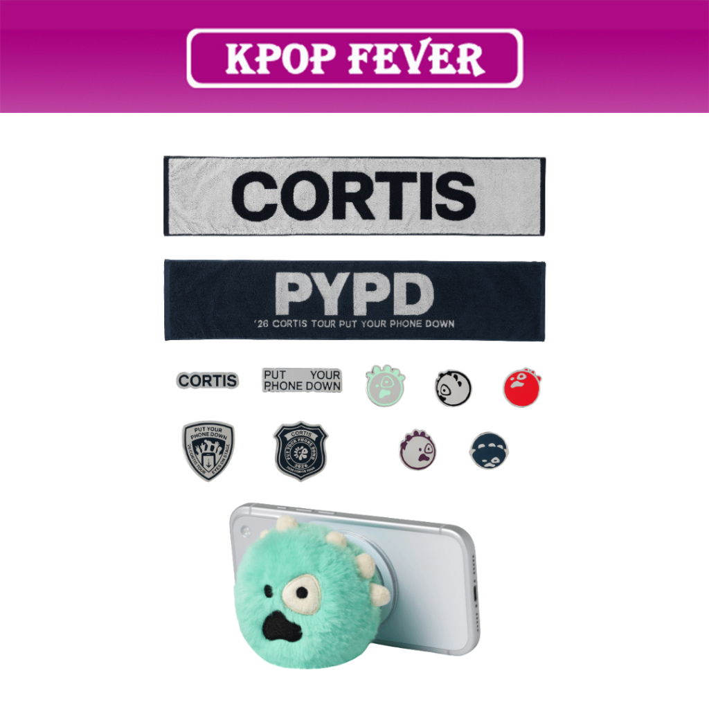 CORTIS [PUT YOUR PHONE DOWN] Tour MD / PYPD Slogan Towel, Smart