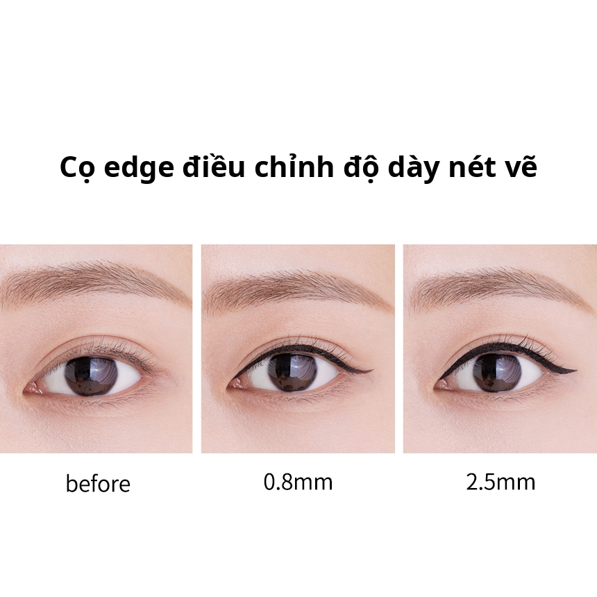 TONYMOLY Gel kẻ mắt chống nước Back Gel Eyeliner Z 4g Không lem, thuần chay