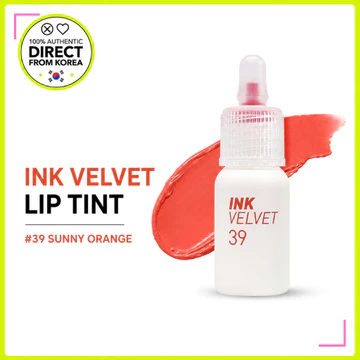 PERIPERA Ink The Velvet Lip Tint 39 Sunny Orange / Son Tint Hàn Quốc / Matt Lip