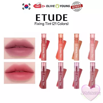 [HÀN QUỐC] Tint cố định ETUDE (21 màu) | Son Tint lâu trôi | Vận chuyển từ Hàn Quốc