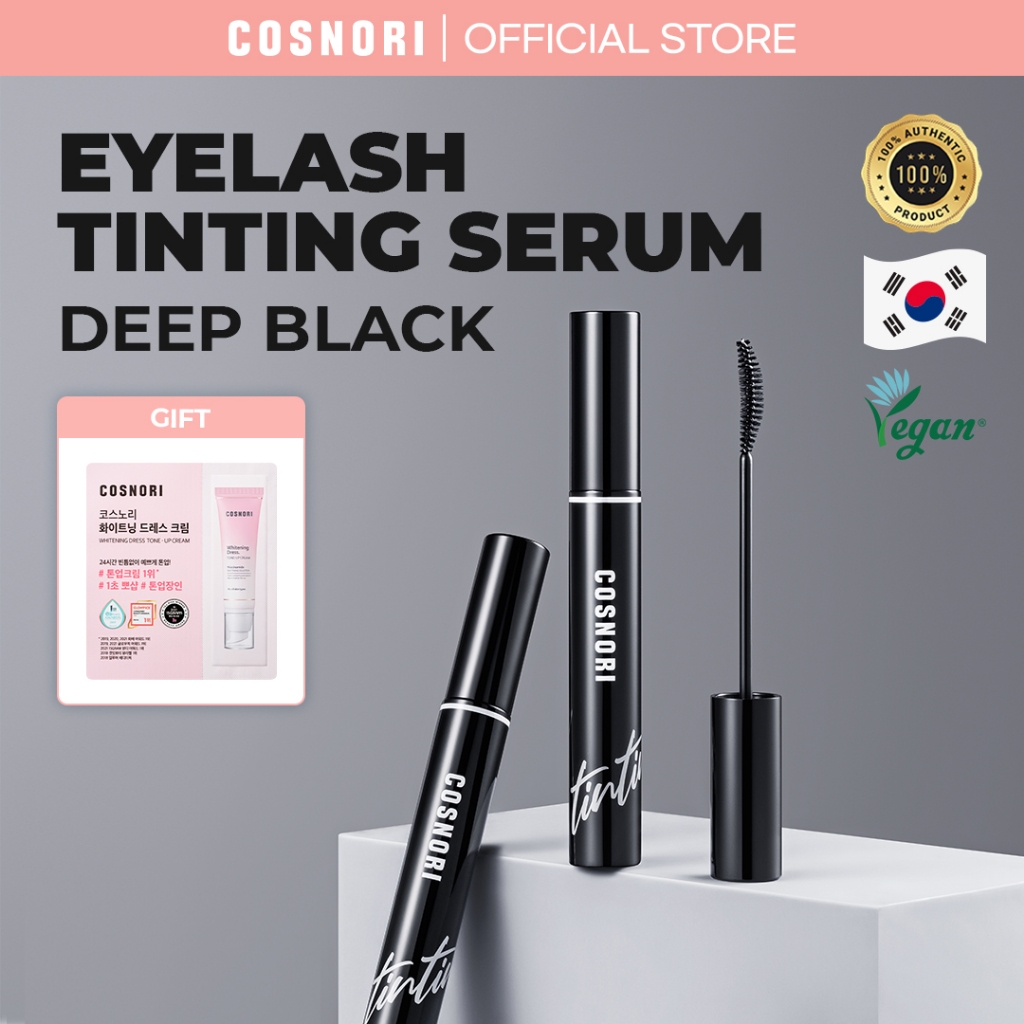 [COSNORI] Serum nhuộm lông mi màu đen đậm
