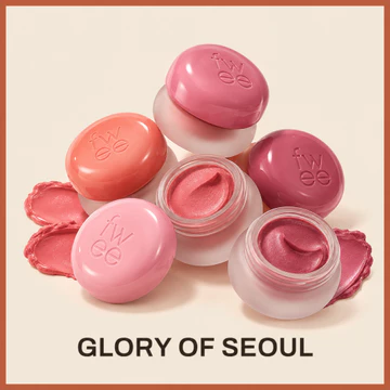 Nồi Pudding Fwee Lip & Cheek Blurry (6 Màu Tốt Nhất) 5g, Móc Khóa (Màu Ngẫu Nhiên)