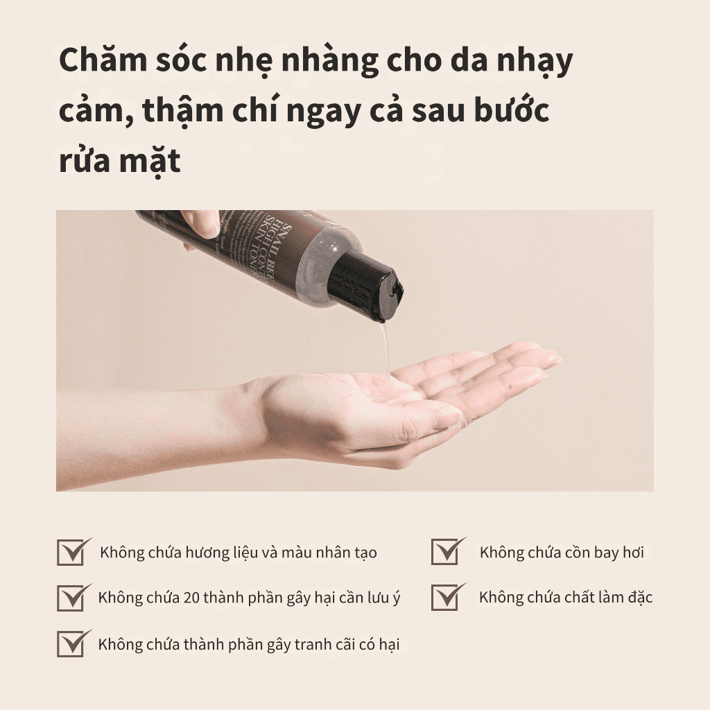 [Benton Official] Nước Hoa Hồng Snail Bee High Content – Dưỡng ẩm da mặt, chứa dịch nhầy ốc sên, cấp ẩm, hỗ trợ chăm sóc da dầu và da dễ nổi mụn