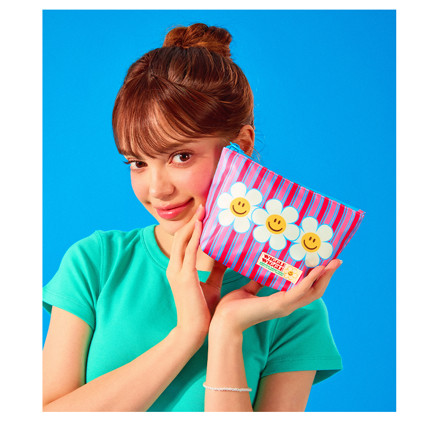 [Wiggle Wiggle] Túi đựng hoa văn Nhẹ chỉ 33g