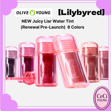 [Lilybyred] Tint nước kẻ nói dối Juicy MỚI (Gia hạn trước) | 8 màu | Son dưỡng ẩm bóng | Trang điểm môi Hàn Quốc