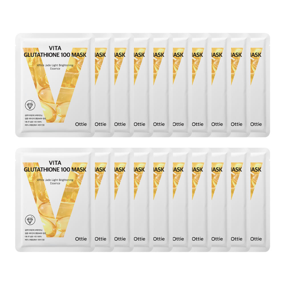 [Ottie] Vita Glutathione 100 Mask Sheet 25ml x 25P