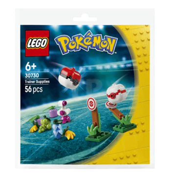 LEGO Pokémon 30730 Đồ dùng huấn luyện viên Polybag 56 chiếc | Bộ phụ kiện tập luyện bóng Poke | LEGO chính thức | 6+