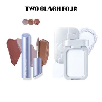 [TWO SLASH FOUR] Set Mini Phấn Phủ Làm Mịn Da & Son Tint Bóng - Reflecting Skin Finisher Mini + Cloud Lip Chiller Mini