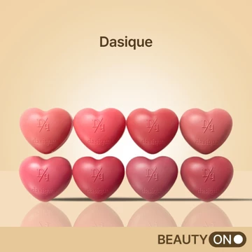 [dasique] Souffle Color Pot | Má Hồng & Son Hộp Tim Tint Lì Mịn Dễ Tán Đa Năng