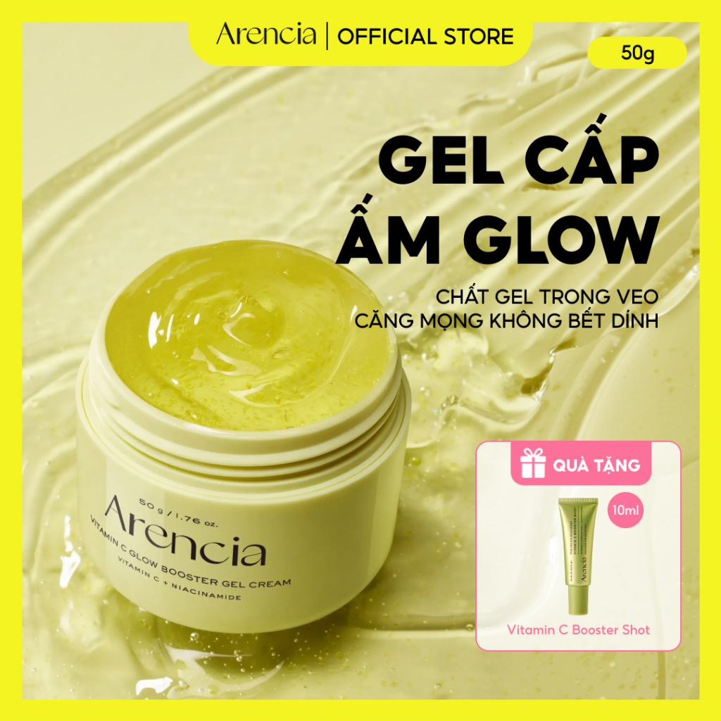 [Arencia] KEM GEL DƯỠNG SÁNG DA VITAMIN C 50g