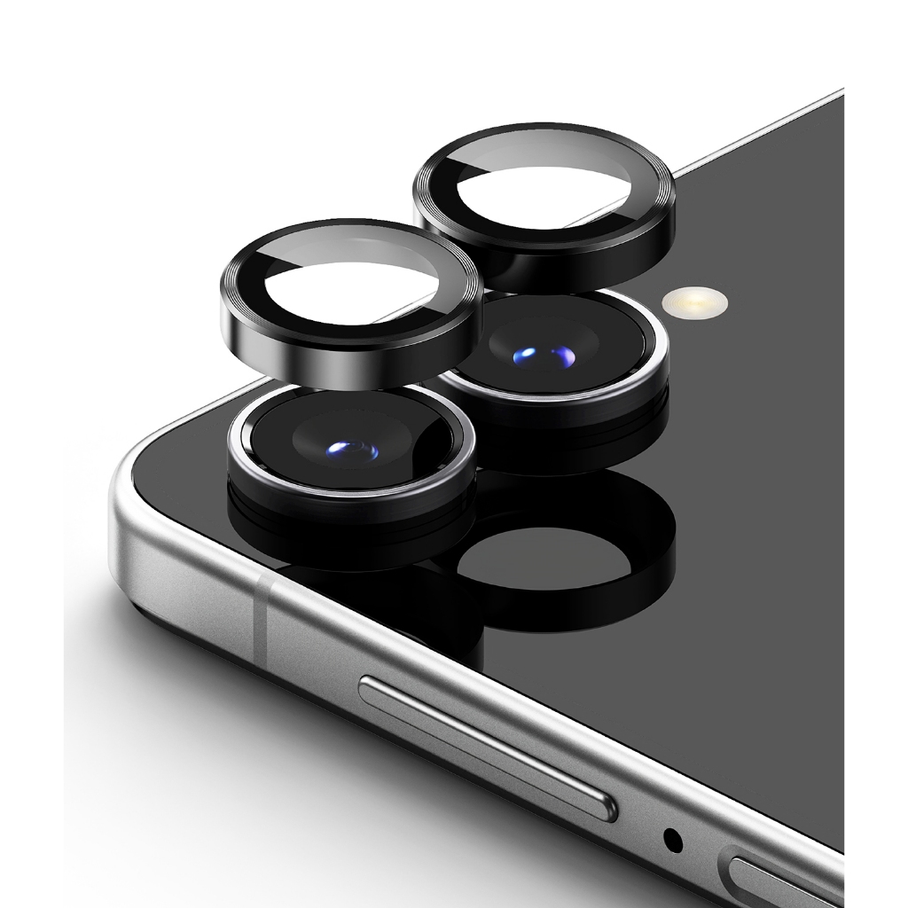 [Chính hãng] Kính cường lực bảo vệ camera Ringke Frame Glass cho Galaxy Z Flip8, viền hợp kim nhôm, chống xước 9H