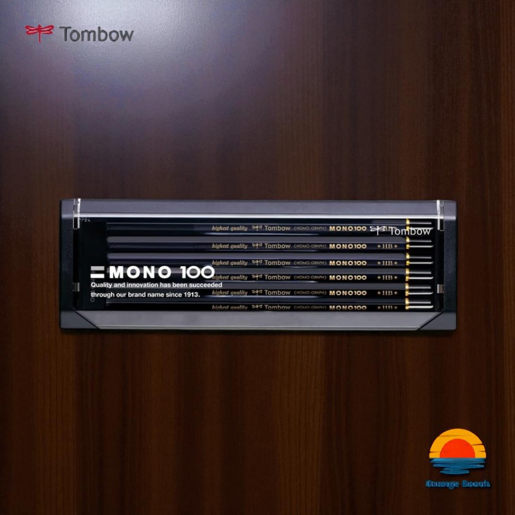 TOMBOW MONO 100 But Chi Graphite Cao Cap/Cedar/17 Do Cung tu 9H Den 6B/Hop 12 Cay/Ve Ky Thuat