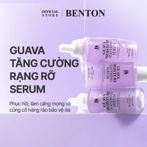 Tinh Chất Guava Moisture Soothing Serum – Cấp ẩm, làm dịu, làm sáng da, hỗ trợ phục hồi hàng rào bảo vệ da, kết cấu mỏng nhẹ không bết dính, phù hợp da nhạy cảm và da dễ nổi mụn